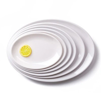 Melamin oval plitasi